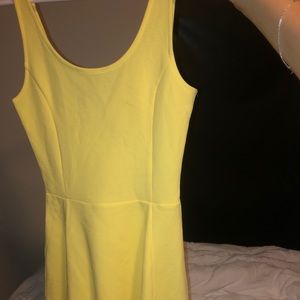 H&M yellow dress
